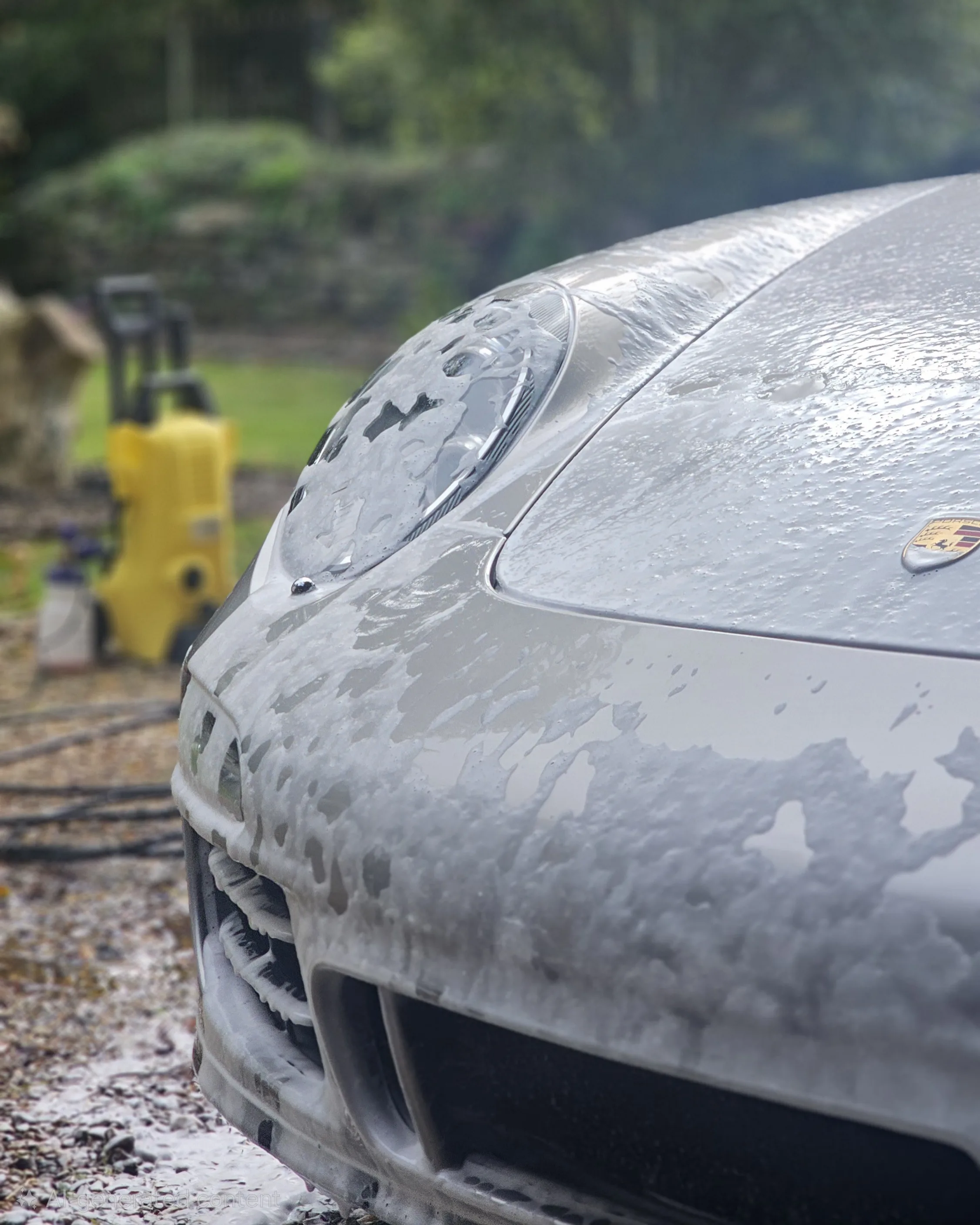 Ceramic Coating Application on Porsche GTS in Devon